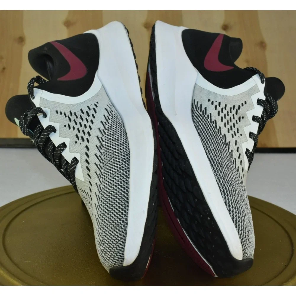 Nike Air Zoom Winflo 6 Women Shoes Size 10 White Running Sneakers AQ8228-103